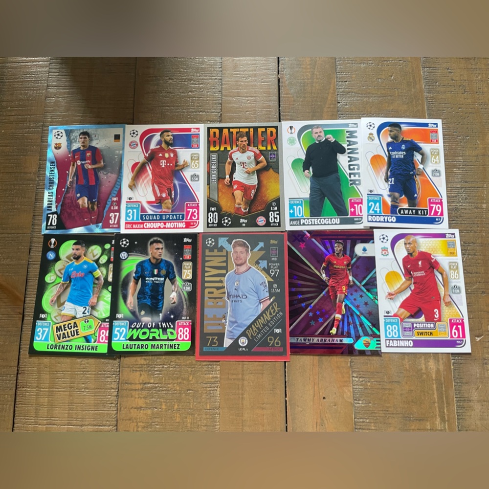Topps Soccer Trading Cards (10 packs)